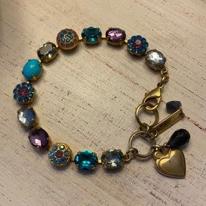 Mariana beautiful blue & purple bracelet